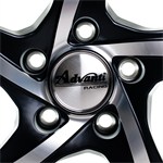 Felgi aluminiowe ADVANTI RACING ADV70H czarny przód poler mat 17 cali