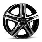 Felgi BORBET black polished glossy