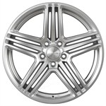 Felgi WHEELWORLD Arktic Silber lackiert